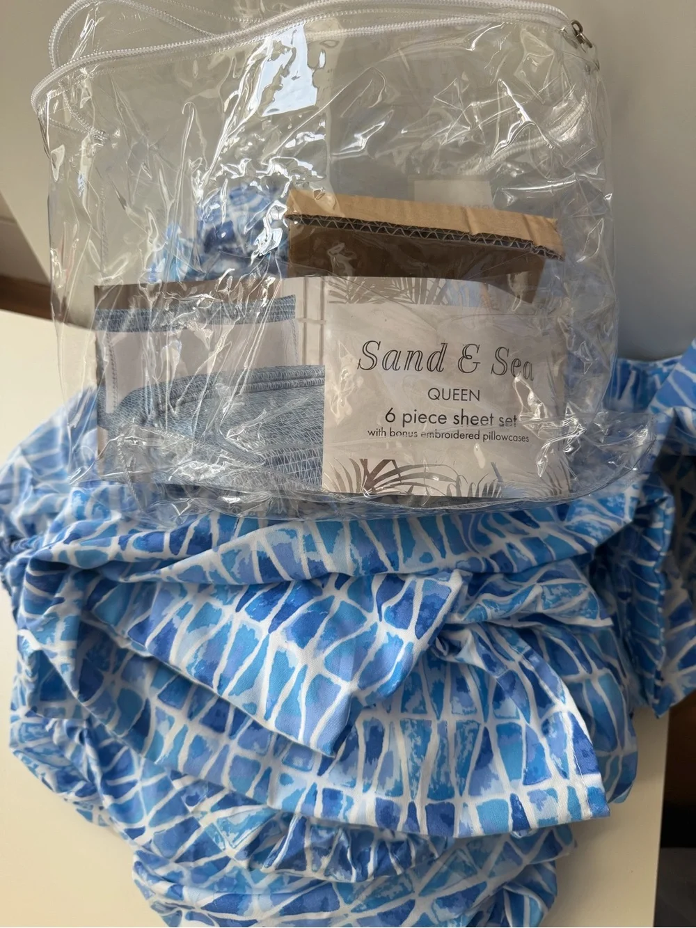 Sand & Sea opened package